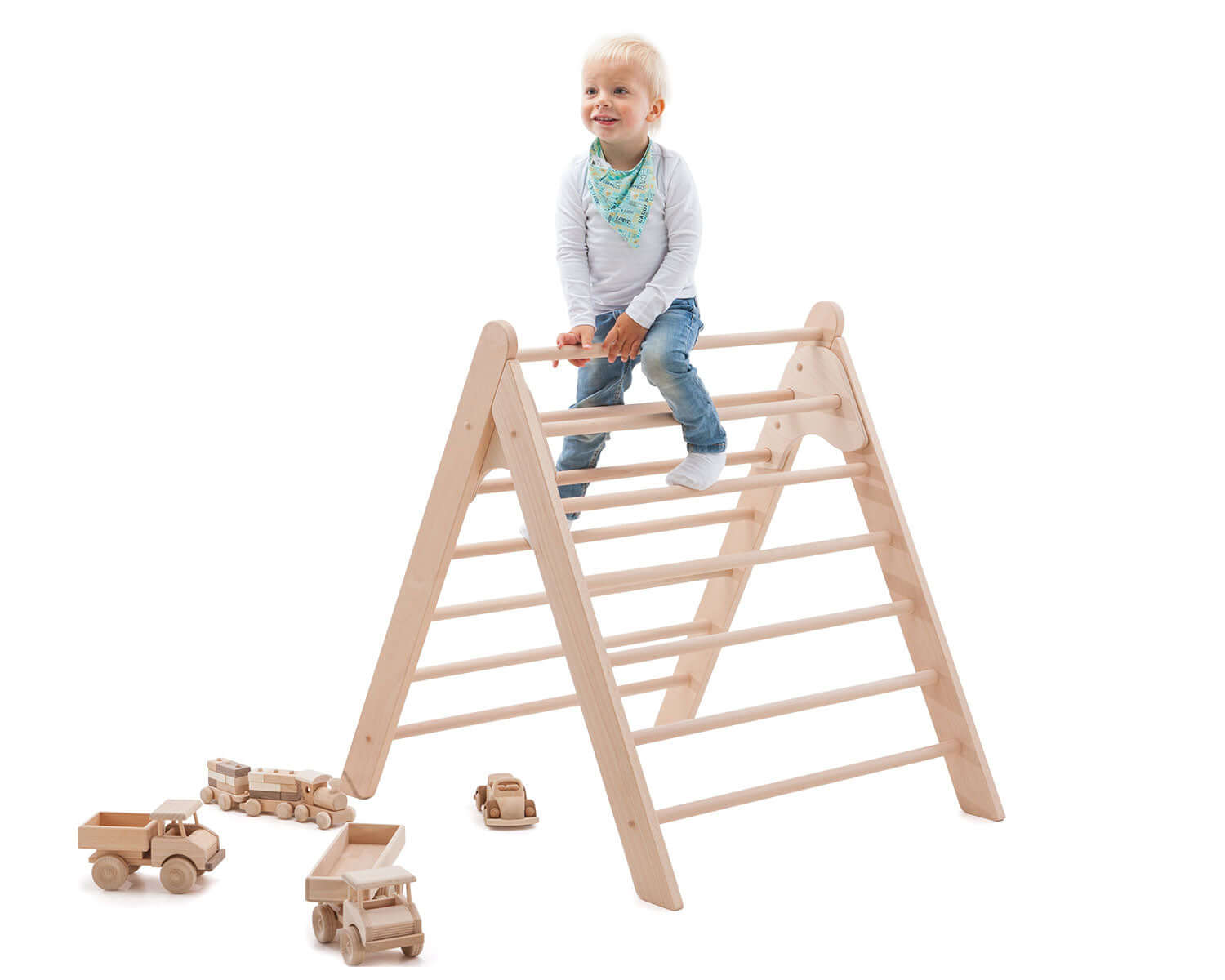 PlayBar - Handmade Wooden Climbing Frame for Kids