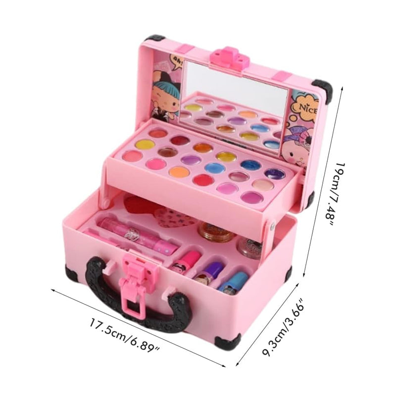 LittleGlam Set - Washable Pretend Makeup Kit for Kids