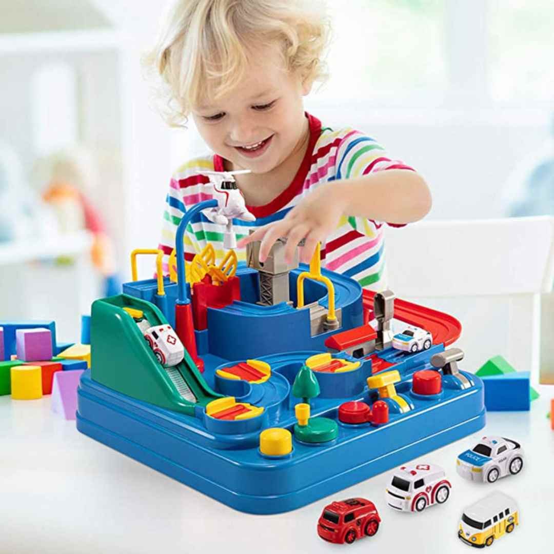 RescueTrack - Educational Toddler Activity Set