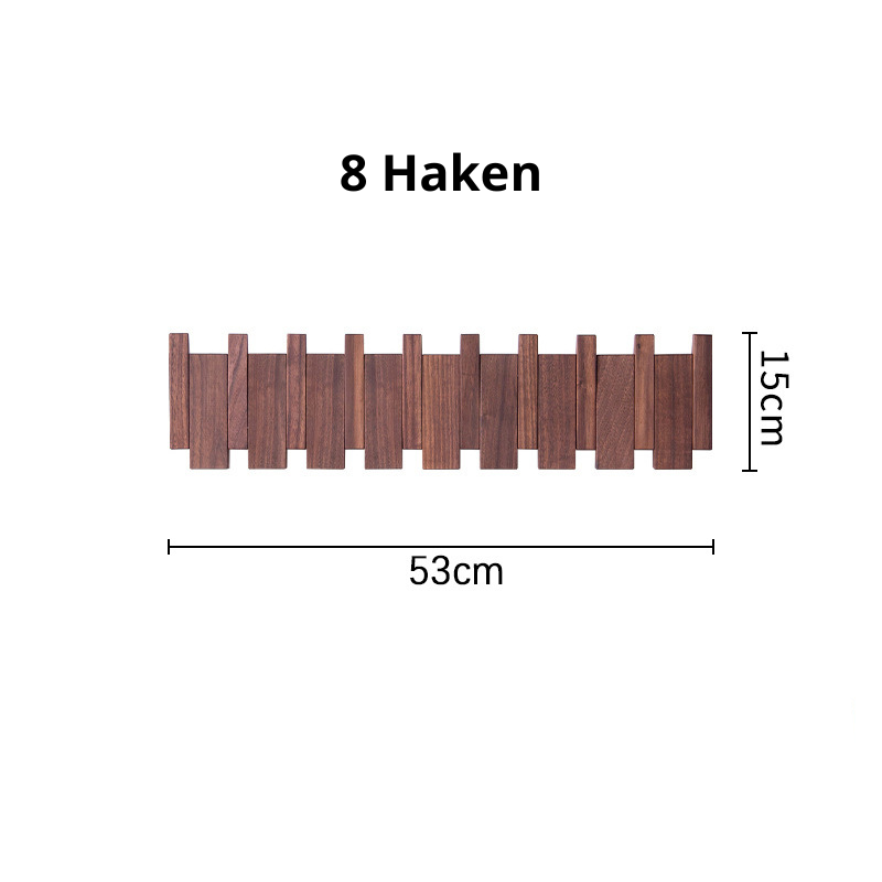 HarmonyHook - Adjustable Wooden Wall Rack