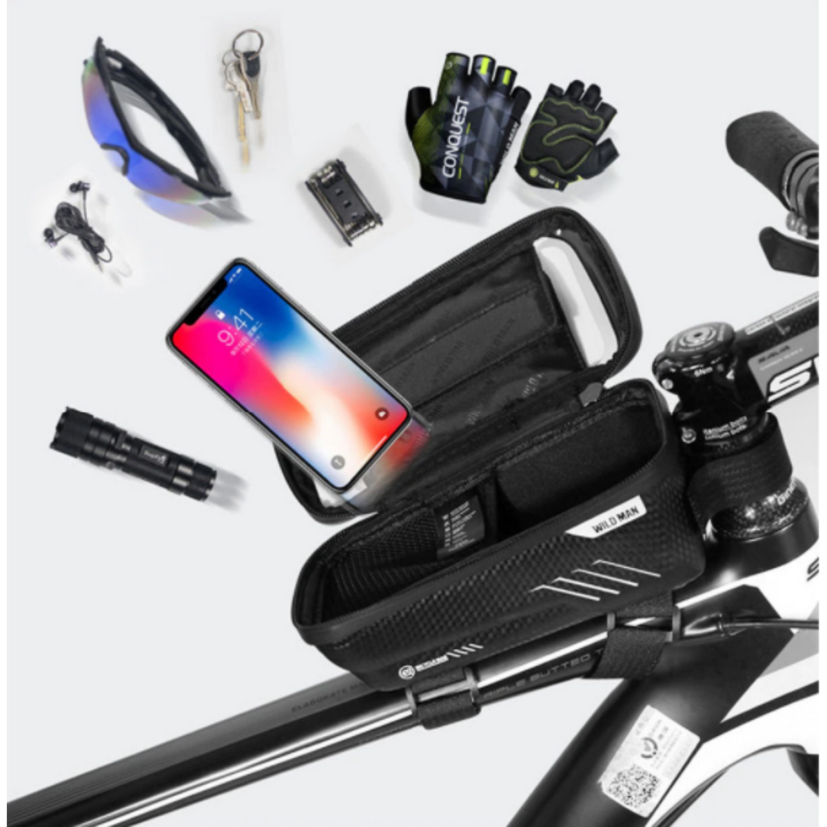 FrameX - Stylish Storage Case for Your Bike Accessories