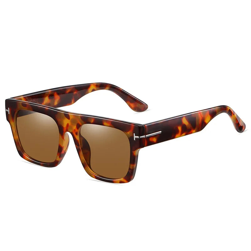 Ulrich Sunglasses - Retro Oversized Square Frames