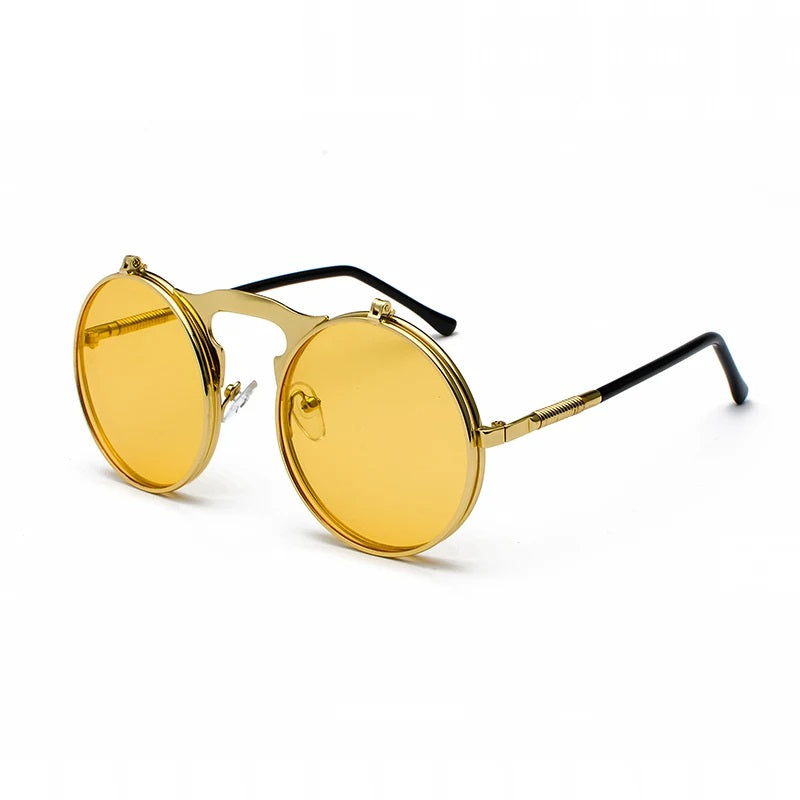 Bastiaan Shade - Unique Round Metal Sunglasses