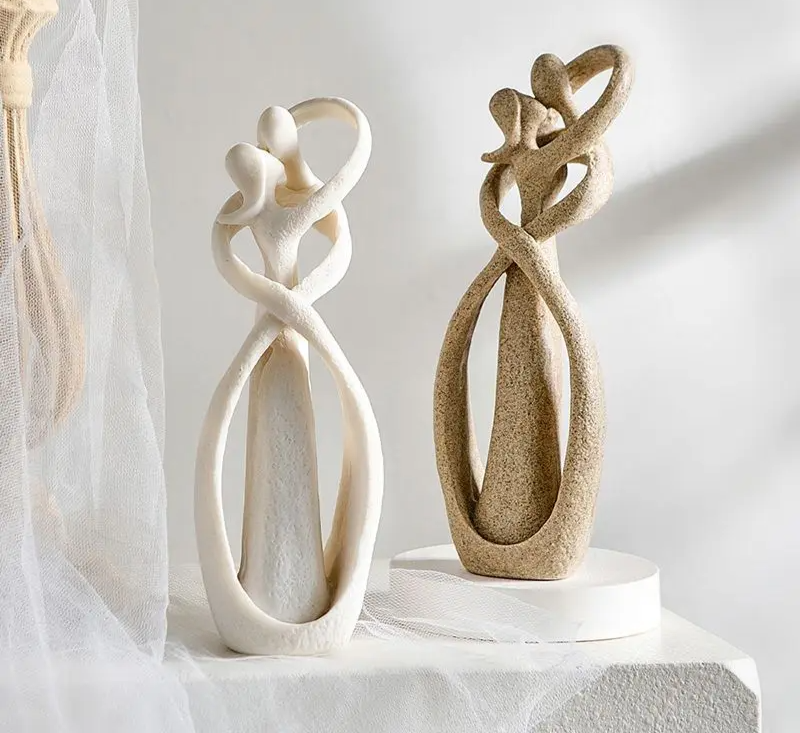 EternalHug - Abstract Love Sculpture