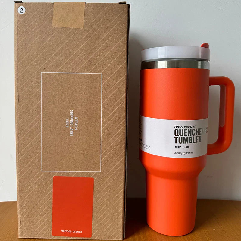 HydratePro Tumbler - 1180ml Insulated FlowState Bottle