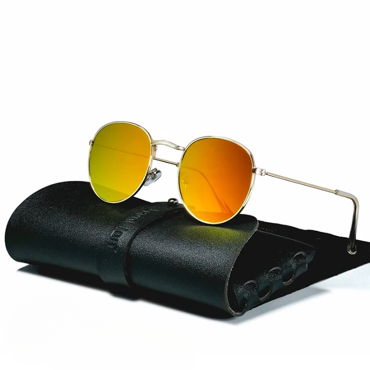 Nando Shade - Classic Round Retro Sunglasses