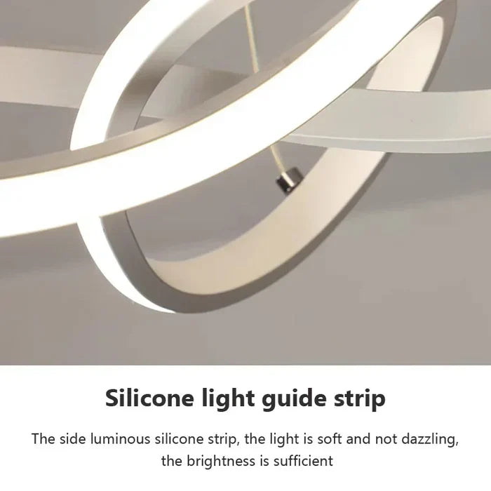 WaveGlow LED Ceiling Light – Stylish Modern Lamp