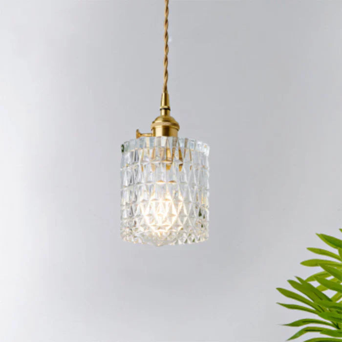 OpulentGlow Pendant - Elegant Glass Pendant Light
