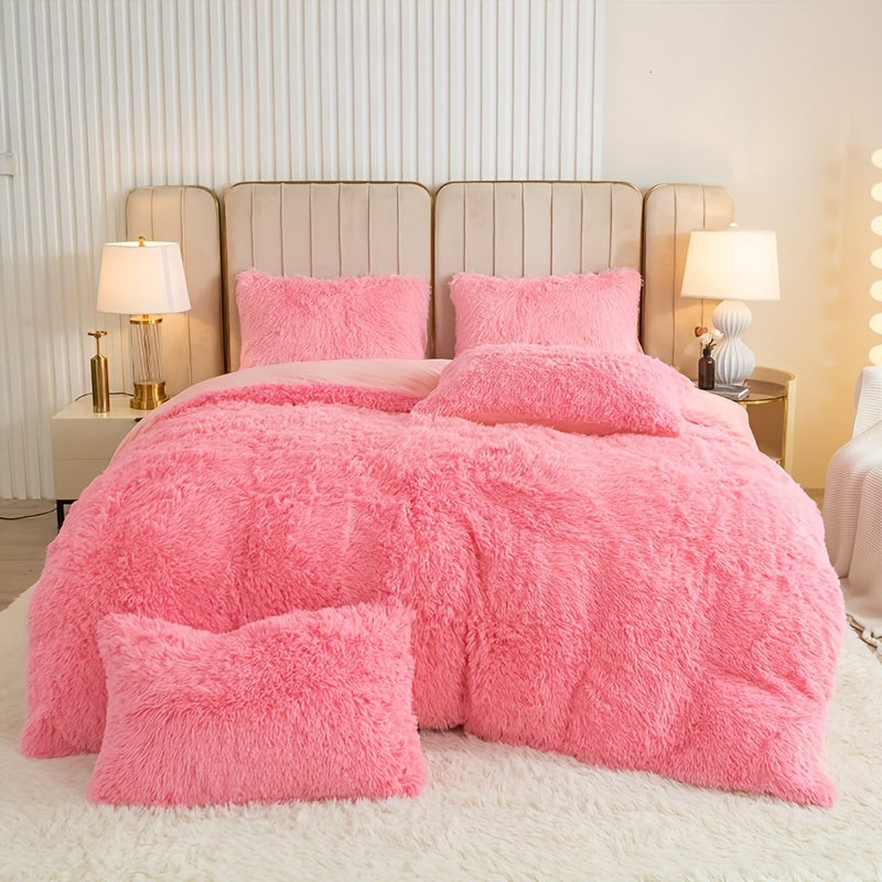 Ultra-Soft Plush Duvet Cover Set - Zipped
