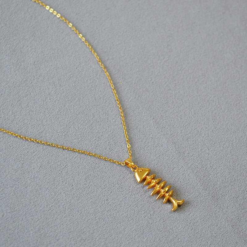GoldenWeave - Herringbone Necklace
