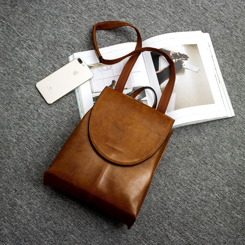 UrbanChic Backpack - Trendy Leather Backpack for Women