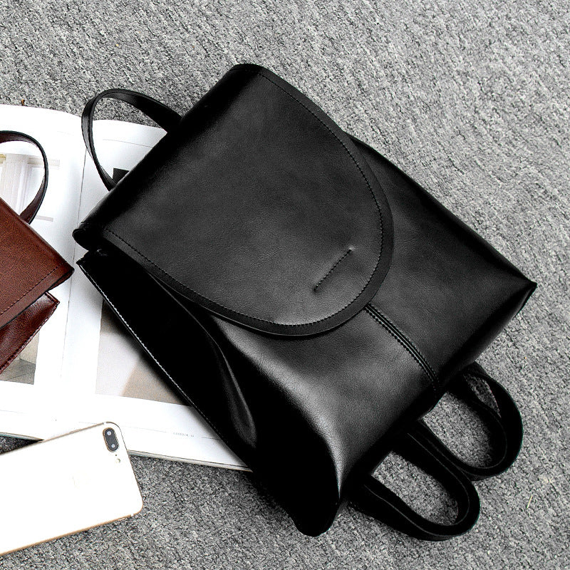 UrbanChic Backpack - Trendy Leather Backpack for Women