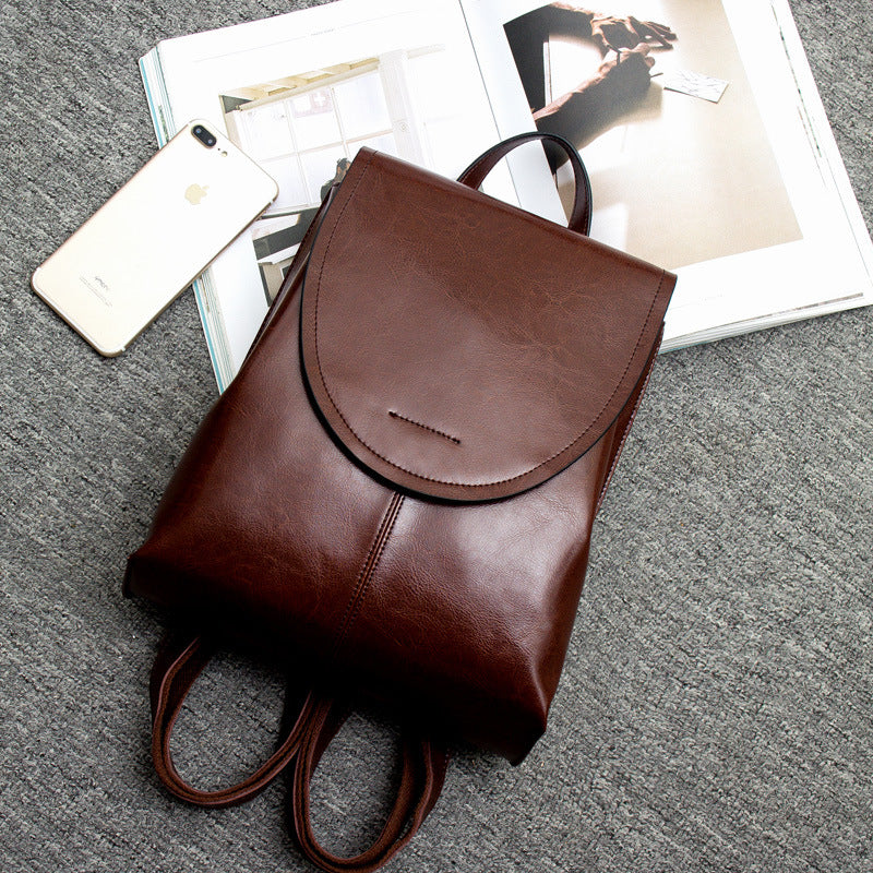 UrbanChic Backpack - Trendy Leather Backpack for Women