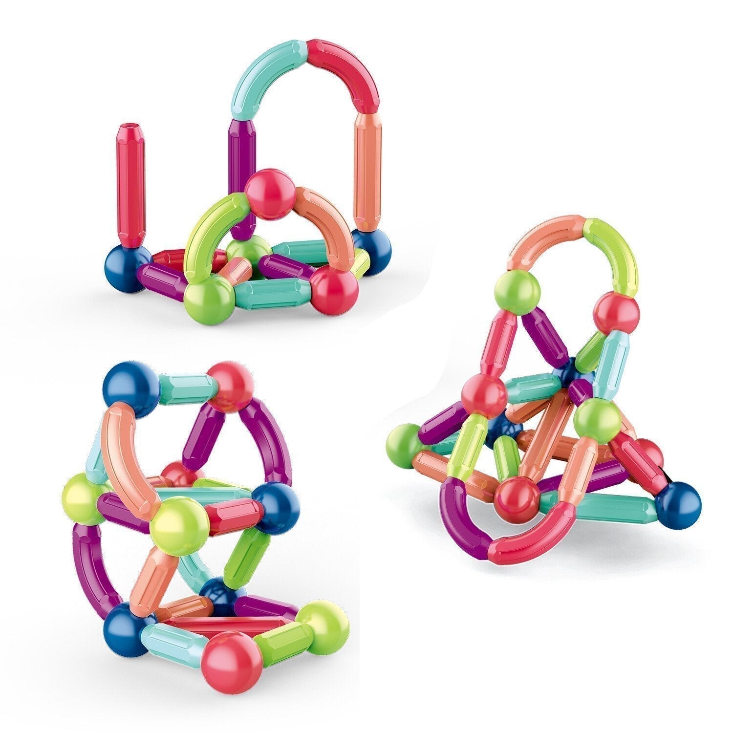 MagicBlocks Toy - Magnetic Building Blocks Set with Storage Box