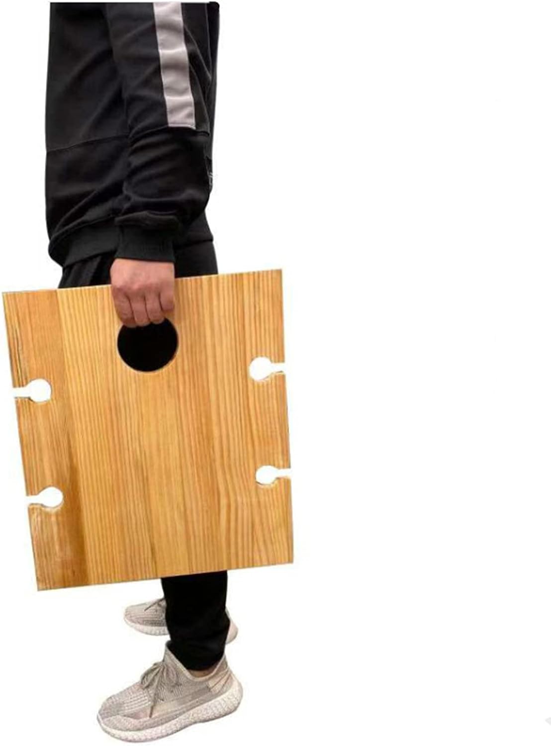 Wooden Wine Rack Table - Portable Folding Outdoor Wine Holder