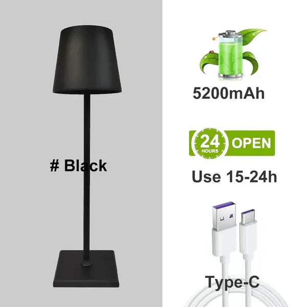 LumiNova - Adjustable Aluminium Table Lamp for Home