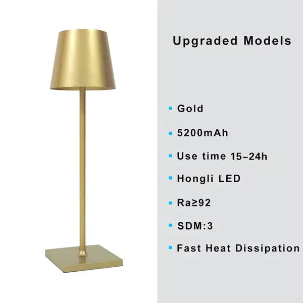 LumiNova - Adjustable Aluminium Table Lamp for Home