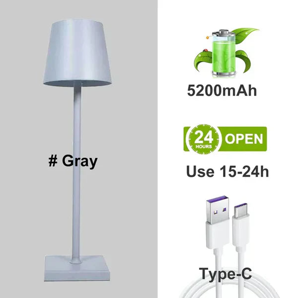 LumiNova - Adjustable Aluminium Table Lamp for Home