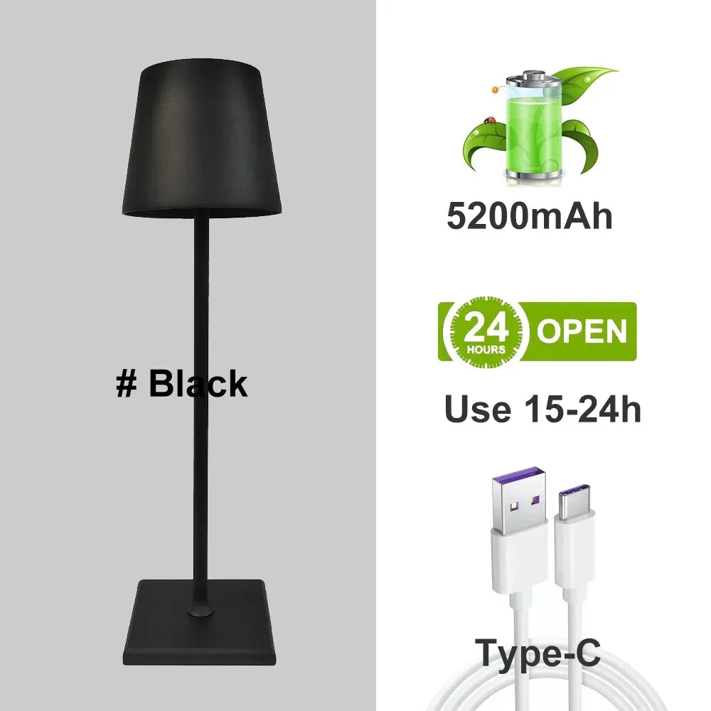 LumiNova - Adjustable Aluminium Table Lamp for Home