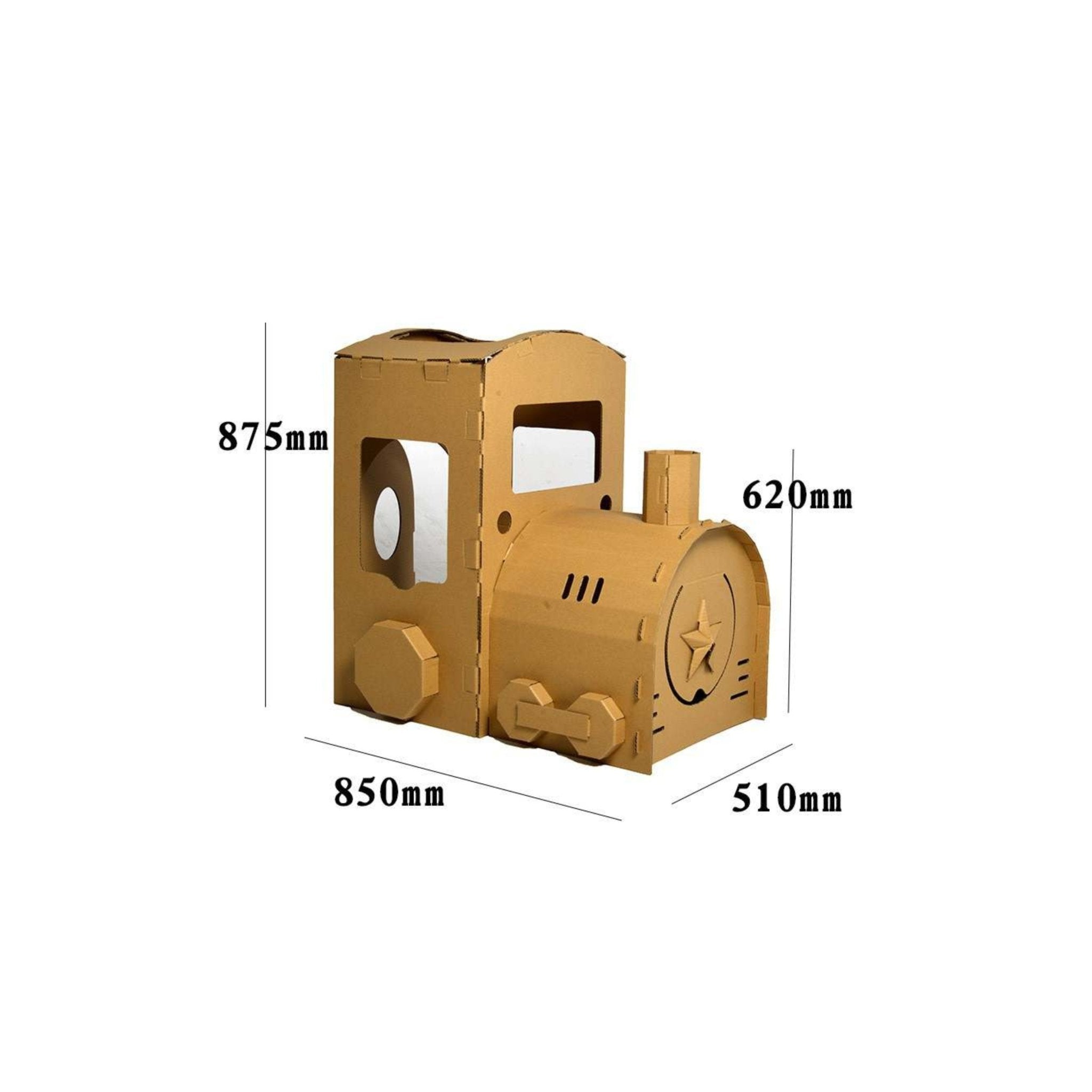 Montessori - DIY Cardboard Figures Building Set