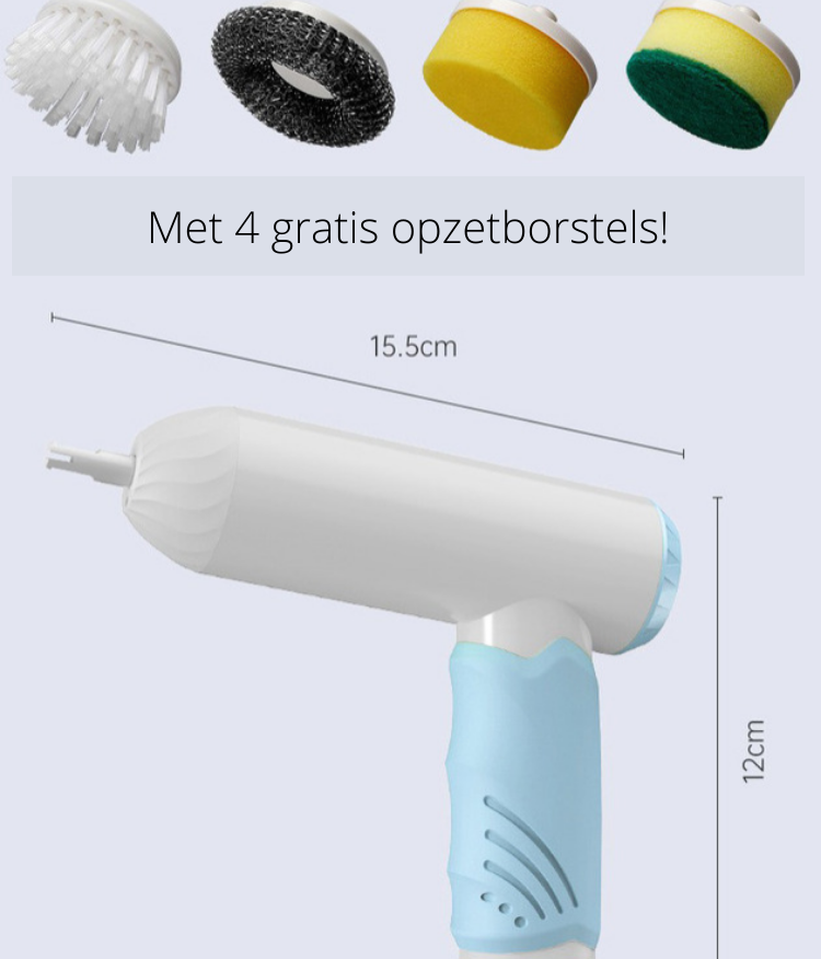 CleanMaster Brush Set - All-in-One Multifunctional Cleaning Brush