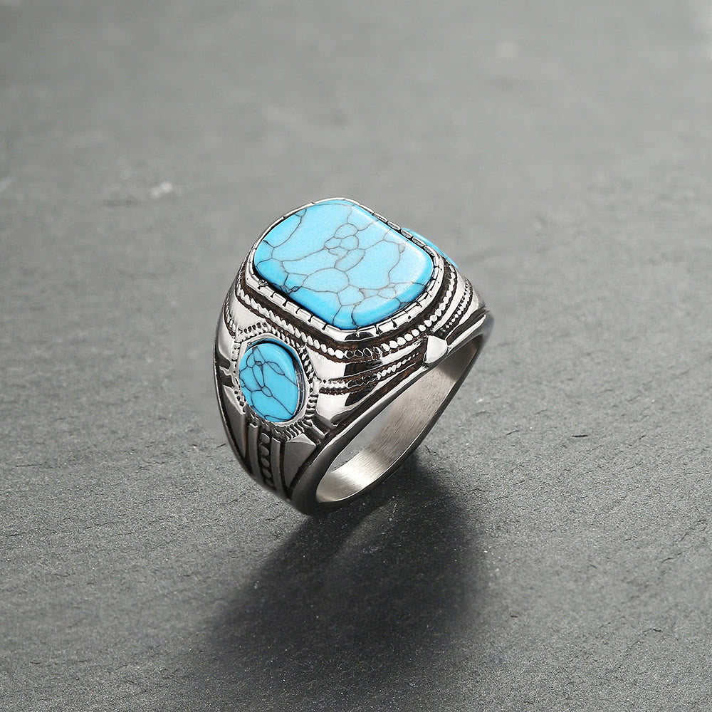 Thorin - Turquoise Men's Ring