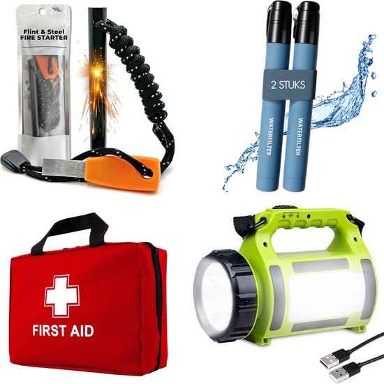 SurvivorPure Complete Emergency Kit