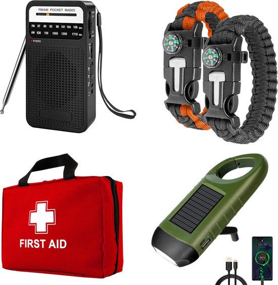 SurvivorGo All-in-One Emergency Kit