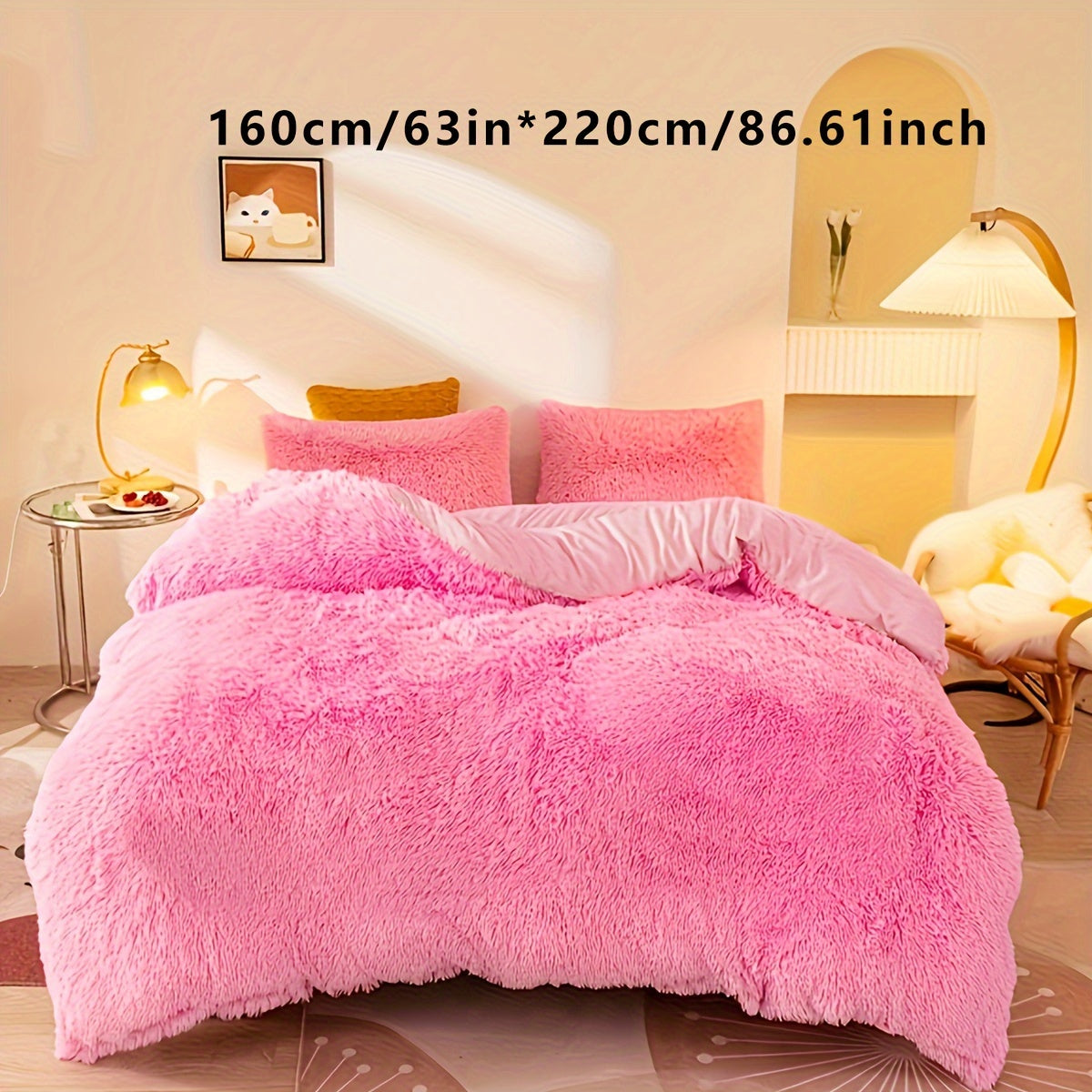 Luxe Velvet Duvet Cover Set - Soft Comfort