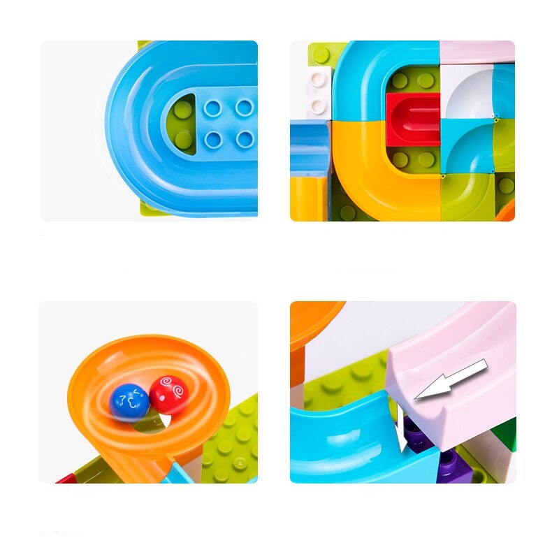 MarbleMaster Marble Run - Creative Kids Building Set