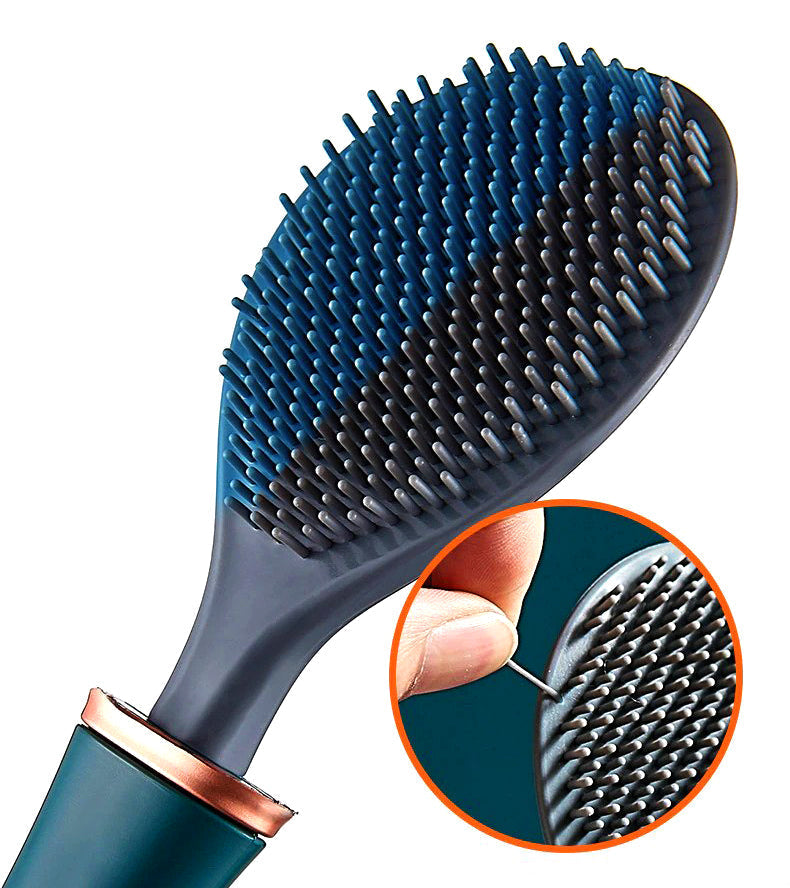 SumiClean - Silicone Toilet Brush with Wall Holder