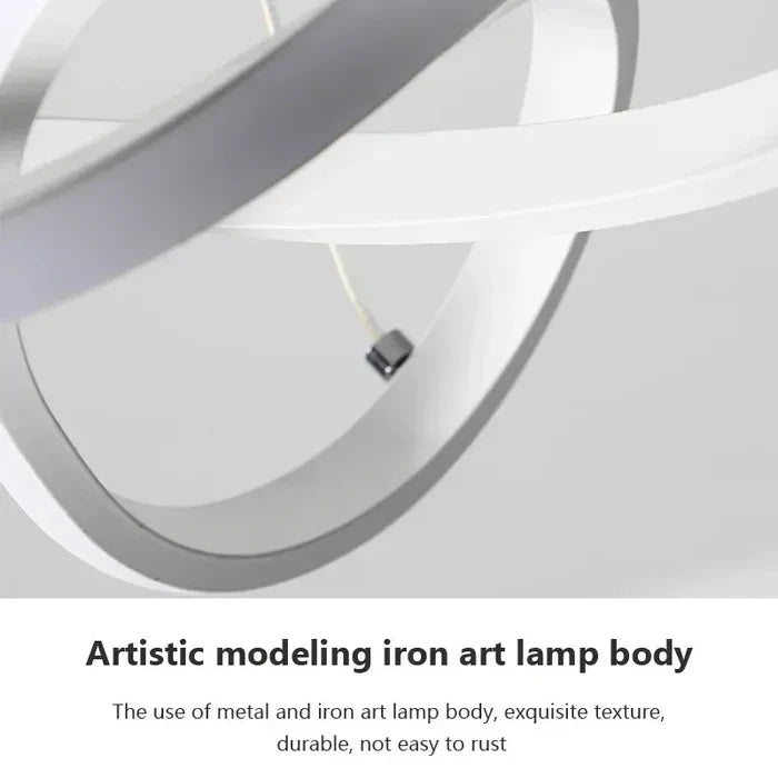 WaveGlow LED Ceiling Light – Stylish Modern Lamp