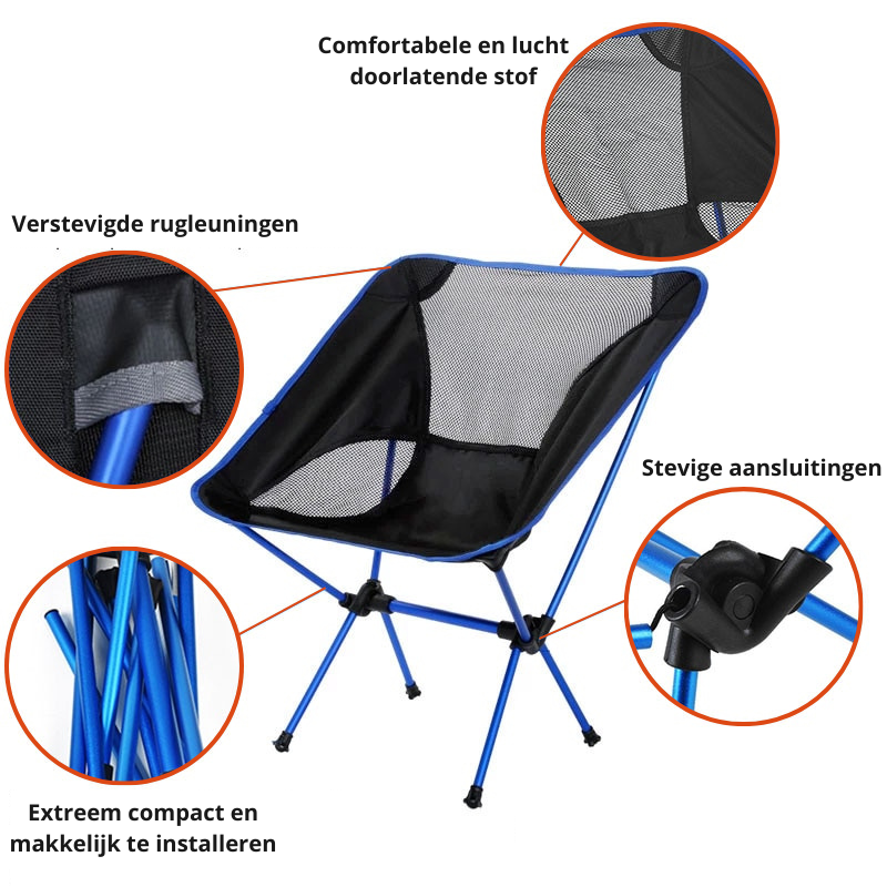 MoonFold Chair - Portable Folding Chair for Outdoor Adventures