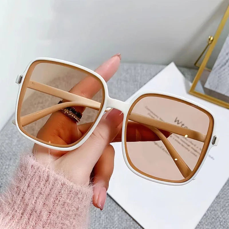 Sheena Shades - Elegant Oversized Square Sunglasses