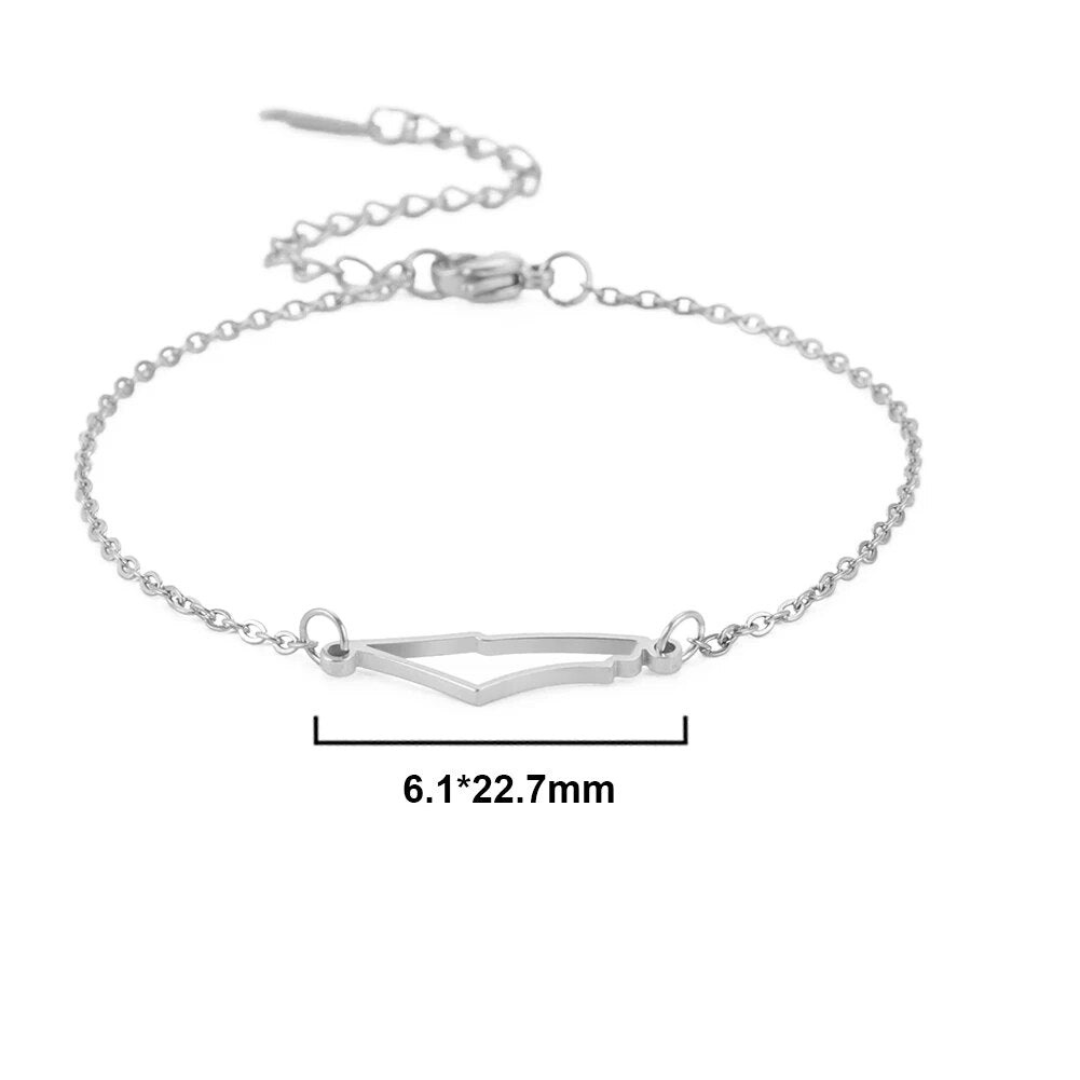 Aurora - Gold Hoop Bracelet