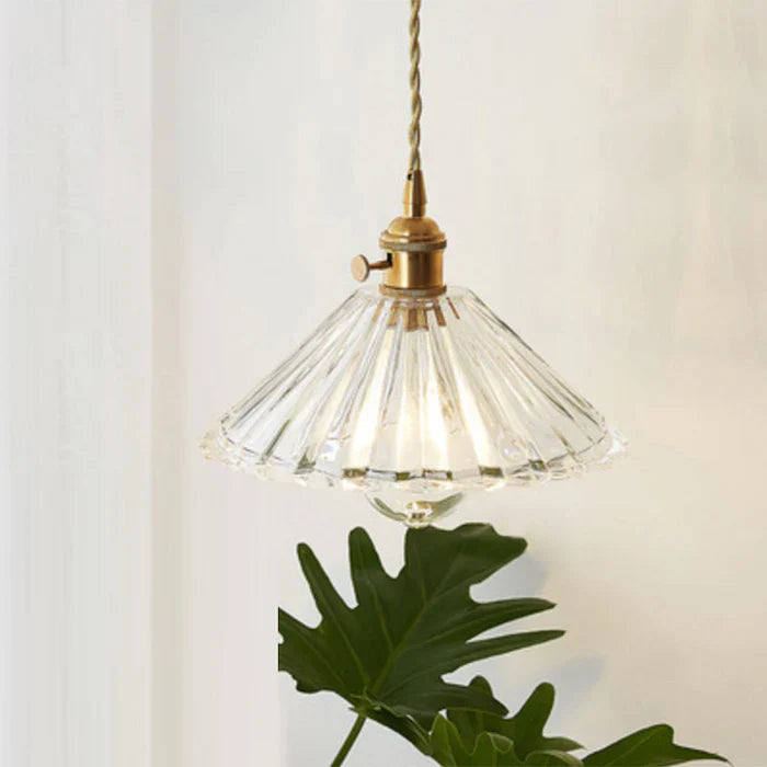 OpulentGlow Pendant - Elegant Glass Pendant Light