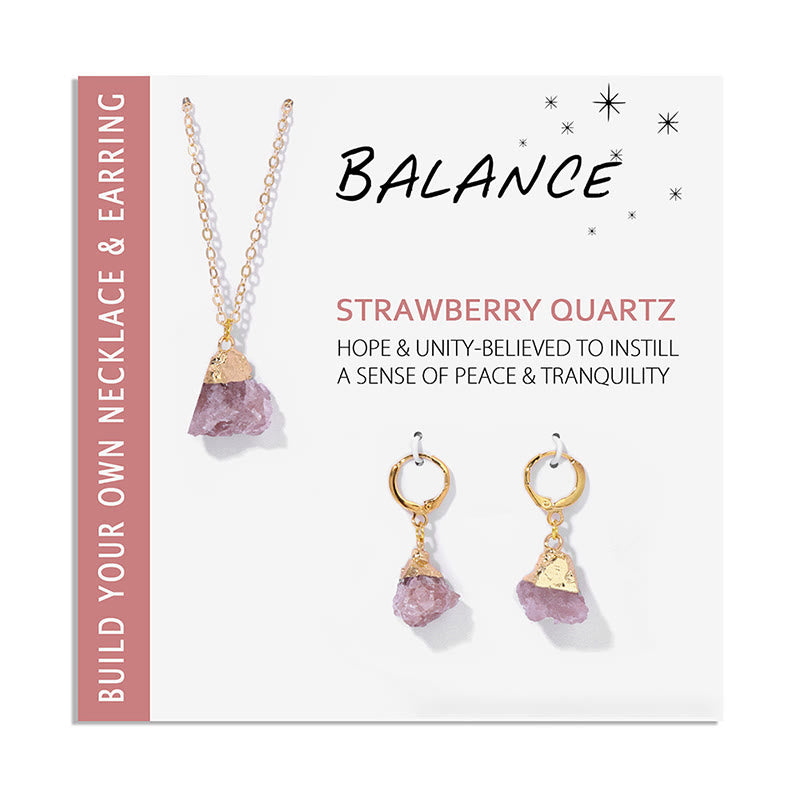 Elara - Crystal Necklace & Earrings Set for Women