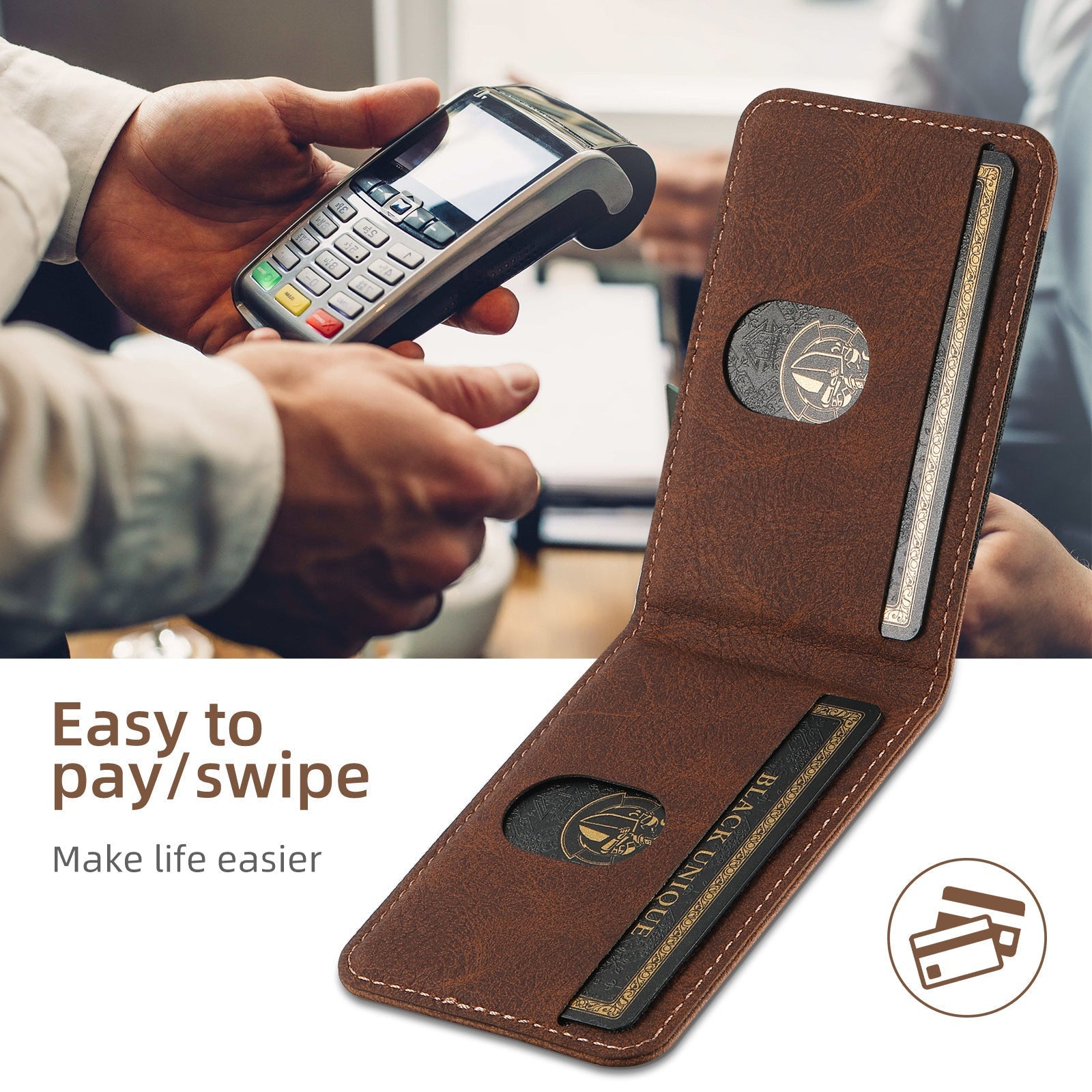 LuxLeather - MagSafe Wallet Case