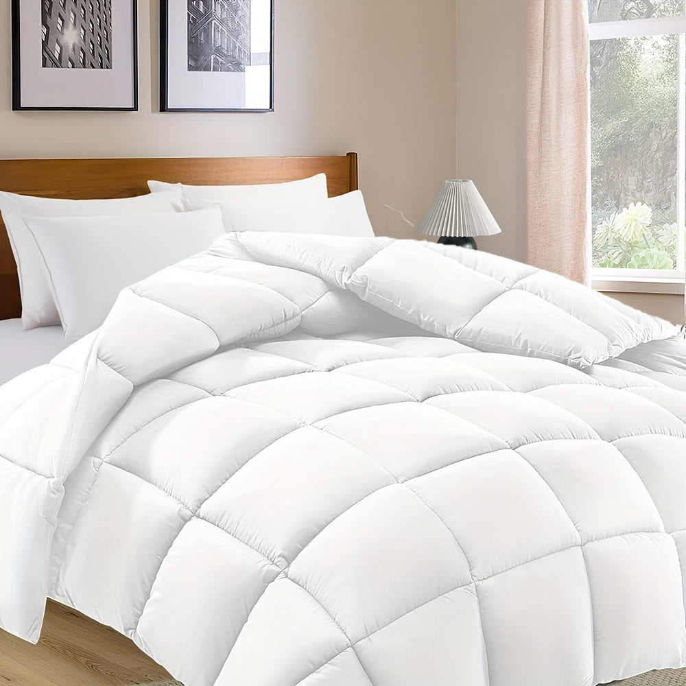 Reversible Microfiber Comforter - All-Season