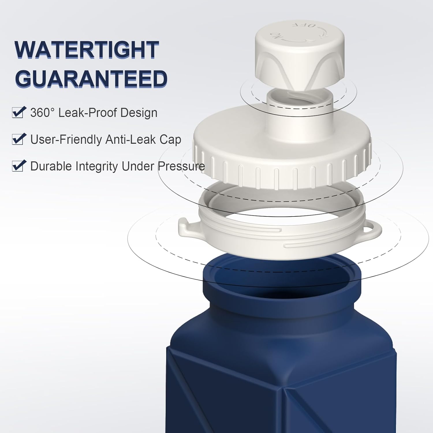 FlexiBottle - Collapsible Silicone Bottle (610ml)
