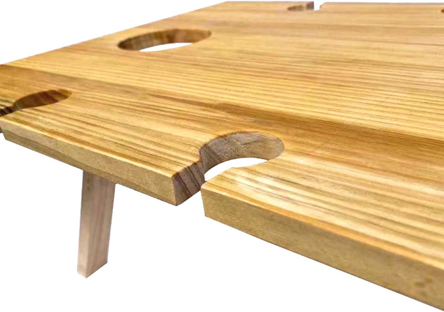 WoodenWine RackTable - Portable Wine Storage