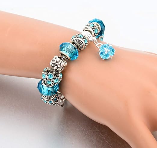 Ocean Charm - Beaded Bracelet with Sea Charms