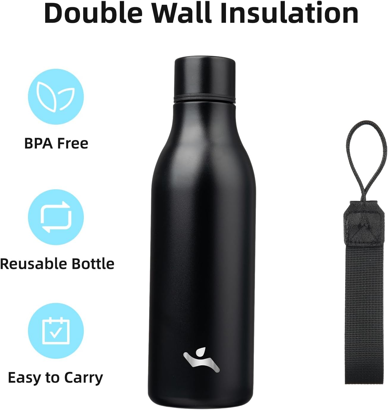 CoolFlow - Stainless Steel Water Bottle