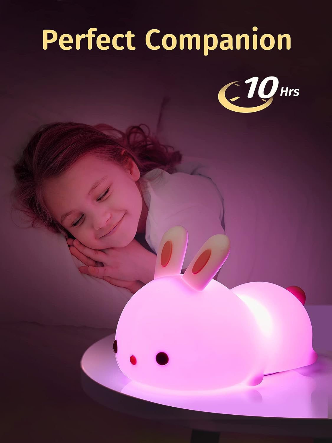 RabbitDream LED Night Lamp - Color Changing