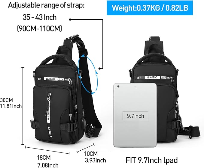 UrbanLite - Stylish Crossbody Backpack for City Days