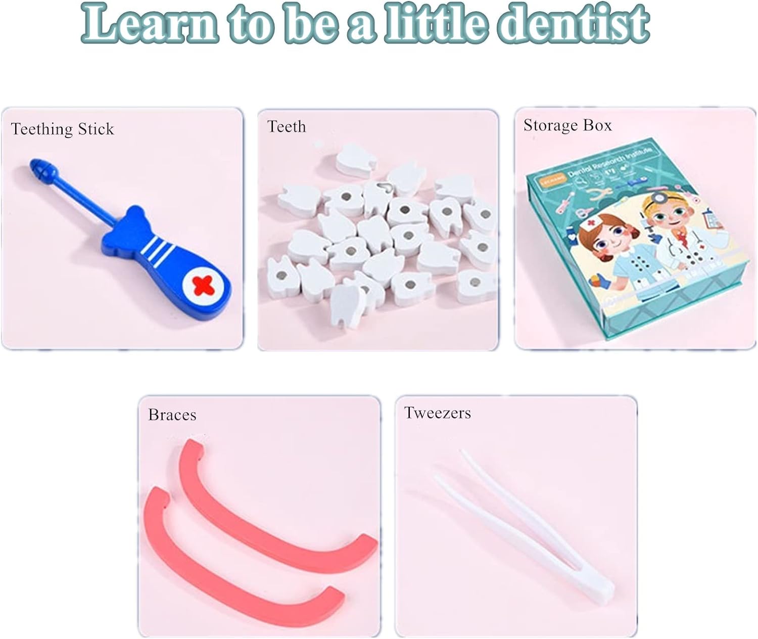ToothTales Creative Dentist Play Set for Kids
