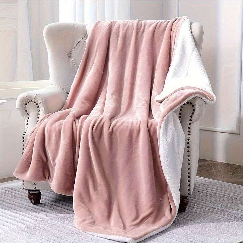 Chic Sherpa Fleece Blanket - Optimal Comfort