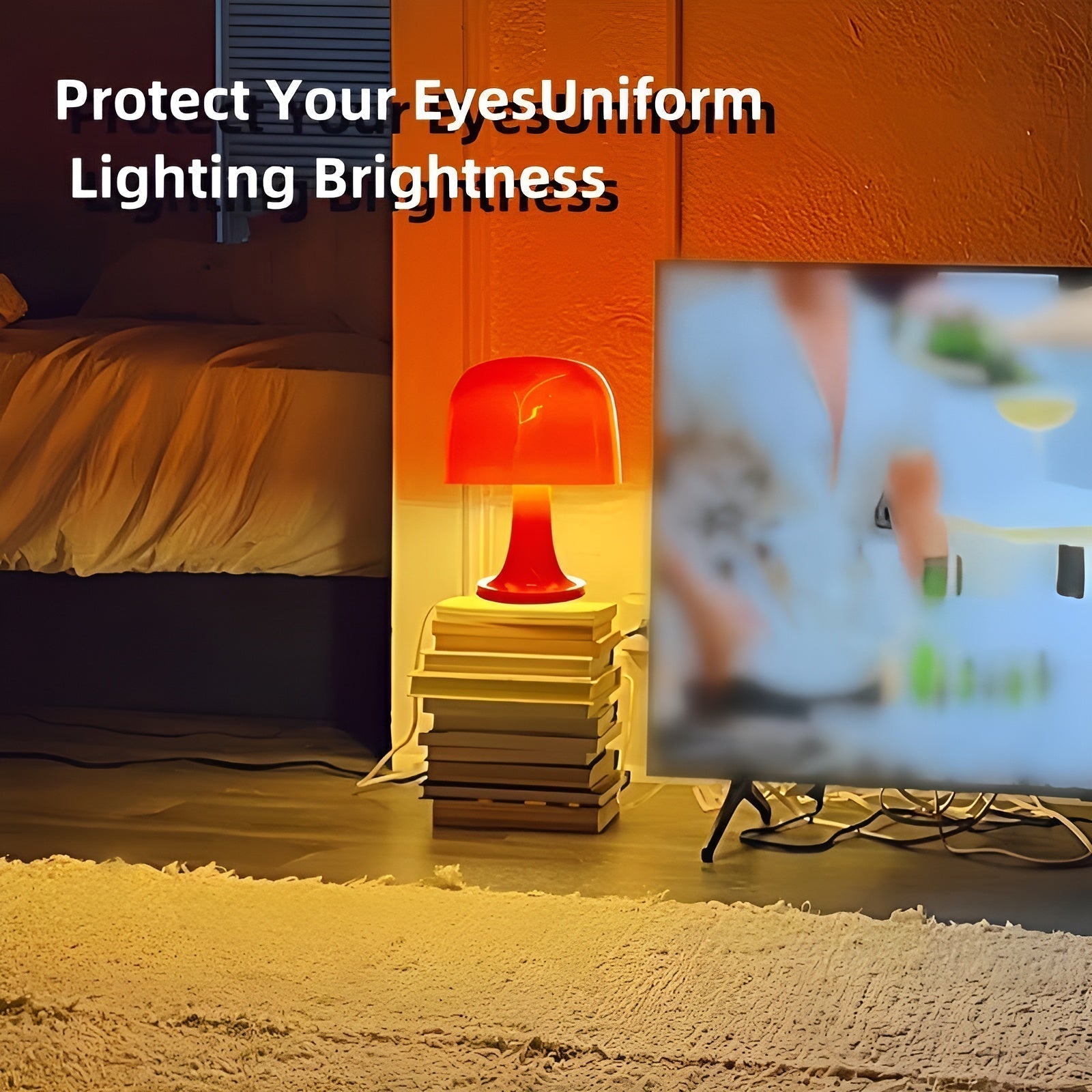 Vintage Mushroom Lamp - Dimmable LED USB