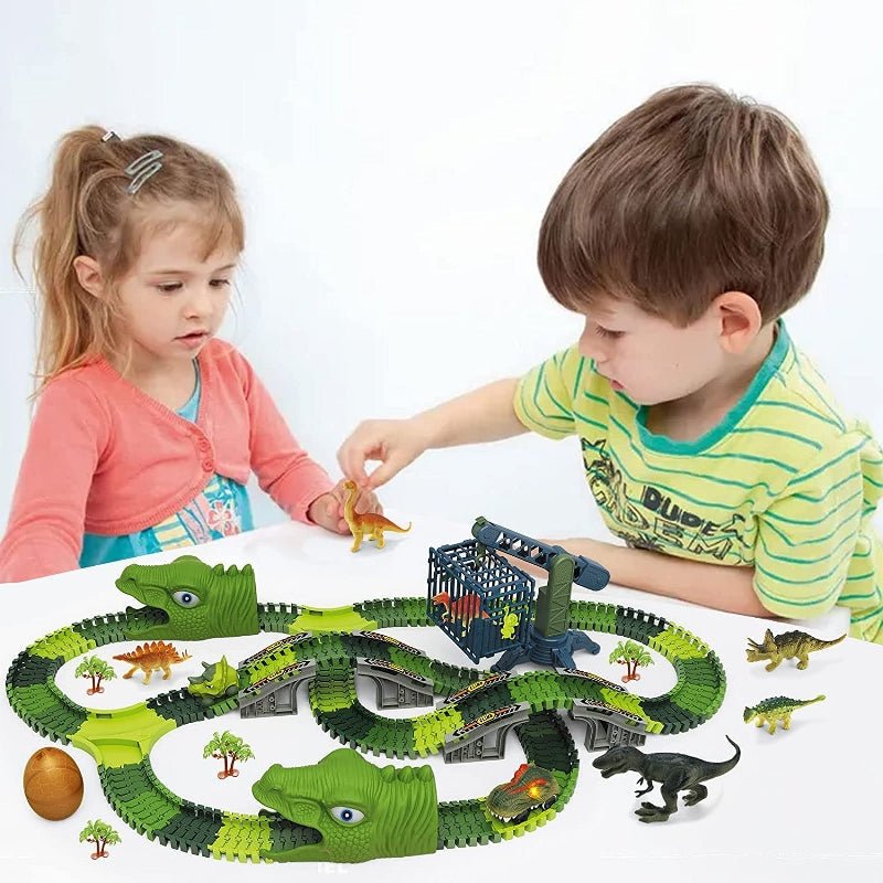 SpeedFlex Track - Flexible Race Track with LED Cars