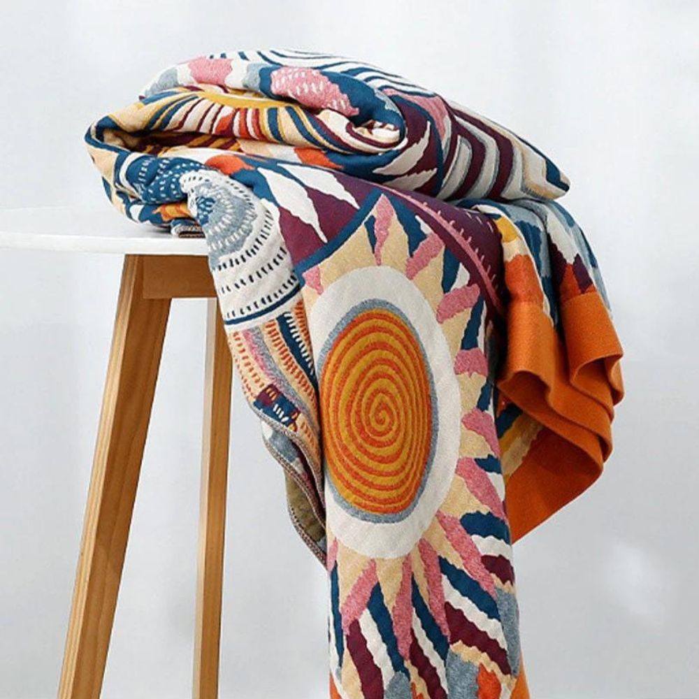 Plush Harmony Blanket - Velvet-Soft & Warm